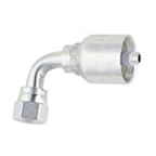 Parker, 13977-12-10 Stainless Steel Steel Hydraulic Fitting, Female, 90 °, DKJ 45° 0.75in