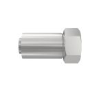 Parker, 1C977-20-10 Stainless Steel Steel Hydraulic Fitting, Female 5/8 in