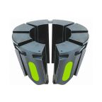 ParkerPolypropylene Tube Clamp for 406.4 mm OD Tube, 80C-CS12