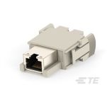 TE Connectivity T211 Series Connector Module Male, Frame Mount 3 Port