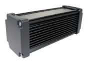 Takachi Electric Industrial AWN Black Aluminium Heat Sink Case 86.3 mm, 220 mm, 86.3 mm