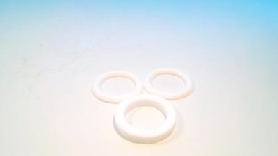 DISCONTINUED BY MANUFACTURER, FLOWSERVE PACKING SET, STD VEE, 1.12 INCH STEM, PLASTIC, PTFE, SET