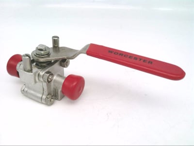 DISCONTINUED BY MANUFACTURER, BALL VALVE, 2 WAY BALL VALVE, STAINLES STEE BODY AND TRIM, CWP 800, SEAT TFE, TEMPERATURE MAX 400 F