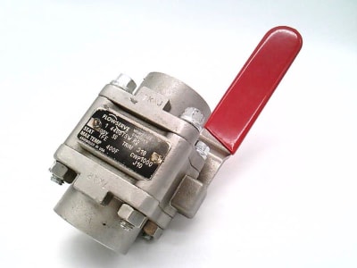 BALL VALVE, 1 INCH PORT, SERIES 44, 400 DEGREES FAHRENHEIT MAX