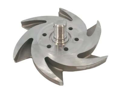 DISCONTINUED BY MANUFACTURER, IMPELLER, 3X2-82 SIZE, 6 TOOTH, FOR USE WITH DURCO MARK II & III PUMPS