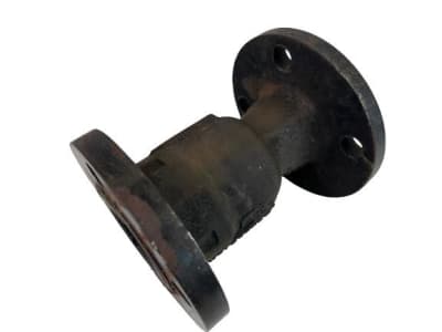 DISCONTINUED BY MANUFACTURER, VALVE, BALL VALVE, FLANGED, 2 INCH, CAST CARBON STEEL, POLYFILL THRUSTBEARING, ONE PIECE BOTTOM ENTRY,