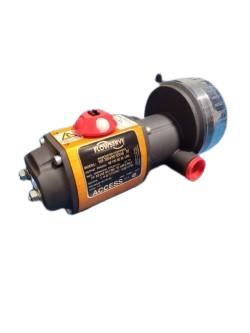 DISCONTINUED BY MANUFACTURER, ACTUATOR, PNEUMATIC, 80PSI, 95INCH LBS, 10AMP, 250VAC