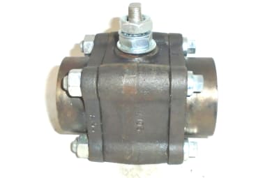 DISCONTINUED BY MANUFACTURER, BALL VALVE, 400 DEG F MAX, 1000 CWP, BODY: CS, STEEL