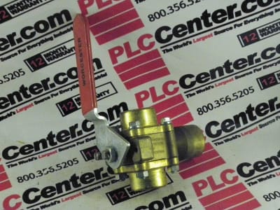 VALVE 3-WAY 1IN BRASS 316SS BALL TFE SEALS