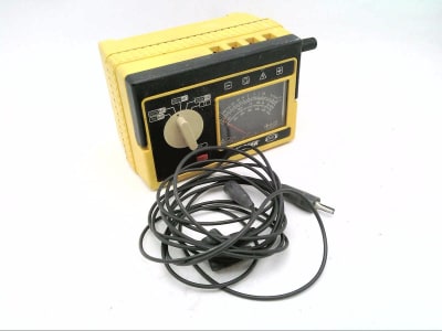 Megger 212159 - DISCONTINUED BY MANUFACTURER, INSULATION TESTER, 1000 V, 2000 MOHM, ANALOG, MOHMMETER, 100/250/500/1000 V, .1-2 GOHM