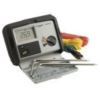 Megger DET3TD Earth Tester Kit, 2 kΩ CAT IV 100V RSCAL