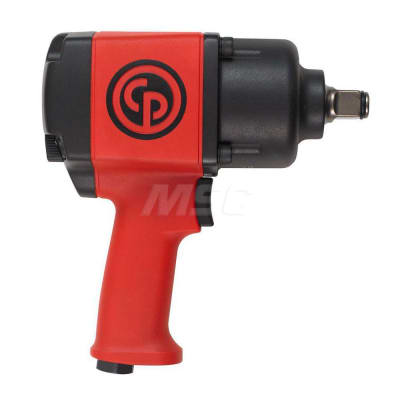 CHICAGO PNEUMATIC 8941077630 - AIR IMPACT WRENCH: 3/4" DRIVE, 6,300 RPM, 1,200 FT/LB 3/8" INLET, 7.5 CFM, 90 PSI, 900 BPM, PISTOL GRIP (MOQ=1, PKG QTY=1)