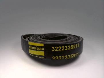 ATLAS COPCO 3222335911 - TIMING BELT, 248 PP, 7 GROOVE, BLACK, 1'' WIDTH