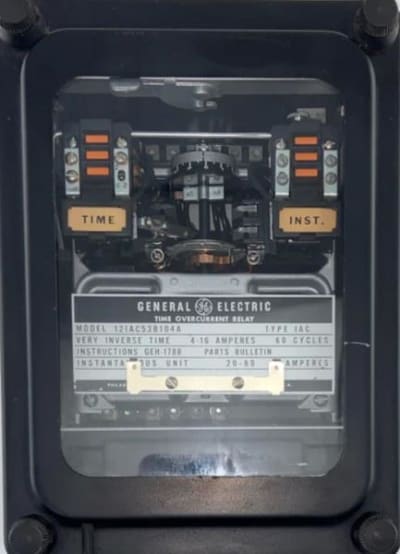 General Electric 12IAC53B801A - DISCONTINUED BY MANUFACTURER, RELAY TIME OVERCURRENT