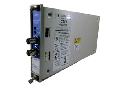 General Electric 149369-01 - DISCONTINUED BY MANUFACTURER 11/21/2016, KEYPHASOR MODULE, 2 CHANNEL, 21.8 K OHM, 1-1, 200, 00 CPM, OUTPUT 1-99, 999 CPM