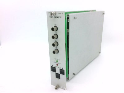 General Electric 3300/03-01-03 - DISCONTINUED BY MANUFACTURER, SYSTEM MONITOR, 2 WATTS, RS232 PORT, ALARM SETPOINT ADJUSTMENT, KEYPHASOR POWER, 18-24 VDC