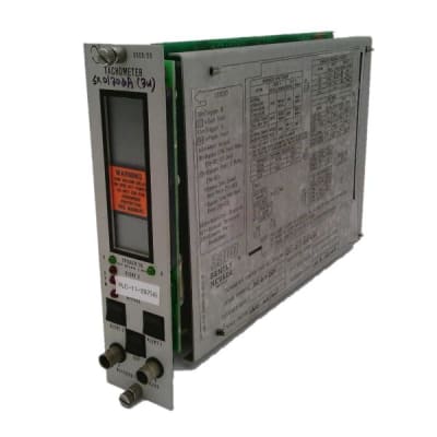 General Electric 3300/50-01-01-01-02 - DISCONTINUED BY MANUFACTURER, TACHOMETER, DUAL SETPOINT, 4-20 MA OUTPUT, SINGLE CHANNEL MONITOR