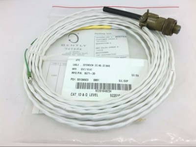 General Electric 9571-30 - DISCONTINUED BY MANUFACTURER, CONNECTOR CABLE, STRAIGHT, FEMALE, 2POS, 22AWG, 25FT