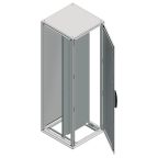 Schneider Electric NSYSF Series Grey Steel Enclosure, IP55, IK10 1600 mm, 800 mm, 800 mm