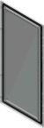 Schneider Electric NSYSFD Series Grey Sheet Steel Door, IP55 Flanged 2200 mm, 2200 mm, 800 mm