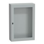 Schneider Electric PanelSeT S3D Series Grey Steel Enclosure, IP66, IK08 Flanged 1200 mm, 300 mm, 800 mm