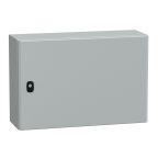 Schneider Electric PanelSeT S3D Series Grey Steel Enclosure, IP66, IK10 400 mm, 600 mm, 200 mm