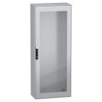 Schneider Electric PanelSeT SM Series Grey Sheet Steel General Purpose Enclosure, IP55, IK08 Flanged 2000 mm, 400 mm,