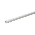 Schneider Electric, 21.4 mm Nominal Diameter, Polyvinyl Chloride, White