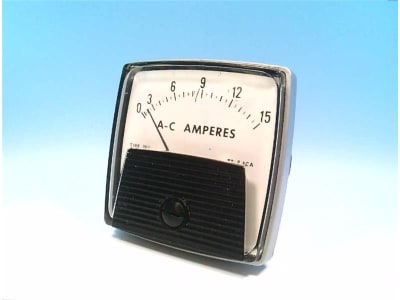 Yokogawa 250-240-LSND - DISCONTINUED BY MANUFACTURER, ANALOG PANEL METER, BIG LOOK PANEL, 90 DEGREE SCALE DATA, AC CURRENT, METER RANGE: 0A TO 1