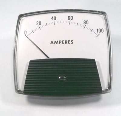 Yokogawa 250409FAZZ8 - DISCONTINUED BY MANUFACTURER, PANEL METER, 0-100 AMPERES, DC, PANEL MOUNT