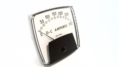 Yokogawa 254324ECRX8JAT - DISCONTINUED BY MANUFACTURER, PANEL METER, NEW BIG LOOK, 3 1/2 INCH BODY, 0 - 300 AMPERAGE, DC MILLIVOLTS ZERO - LEFT, E
