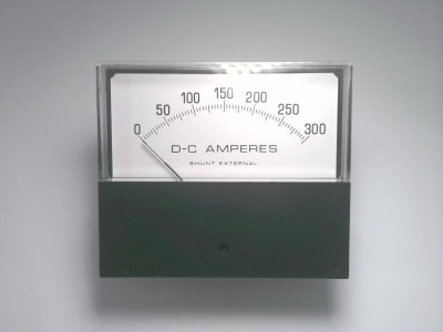 Yokogawa 255 324 ECRX 8 - DISCONTINUED BY MANUFACTURER, PANEL METER, 200 SERIES, HORIZON LINE, 3-1/2INCH METER SIZE, ZERO-LEFT SCALE, 50MV RATING,