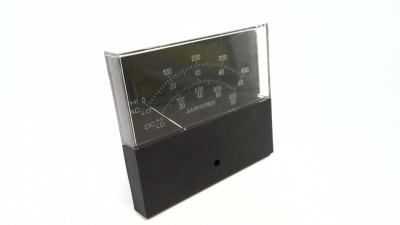 Yokogawa 255300FAFA8JBZ - DISCONTINUED BY MANUFACTURER, PANEL METER, HORIZON LINE, 3 1/2 INCH, 50 AMP, 400 VAC / VDC, DC AMPS ZERO - LEFT, PANEL M