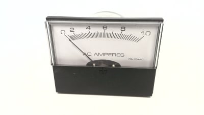 Yokogawa 260240MTMT1 - DISCONTINUED BY MANUFACTURER, PANEL METER, 2-1/2", 0-10 AMPERES, AC