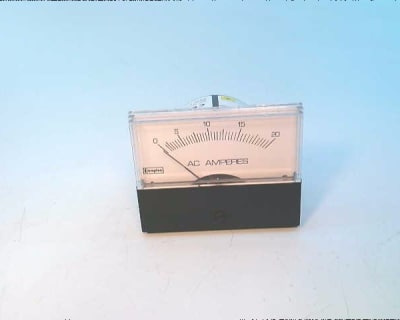 Yokogawa 362-02AA-NGNG-C7 - AC AMMETERS GAUGE, CHALLENGER SERIES, RANGE & SCALE 20 AMP, ACCURACY: 1.5% OF FULL SCALE, REPLACEMENTS FOR YOKOGAWA HORI