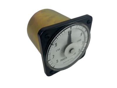 Yokogawa AB40-103-412-FCAD-7 - DISCONTINUED BY MANUFACTURER, POWER FACTOR METER, .5-1 LAG/LEAD, 120 VAC, 50/60HZ, 5 AMP, 2 WRIP