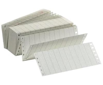 Yokogawa B9565AW - DISCONTINUED BY MANUFACTURER, CHART PAPER, Z FOLD, 400 SHEETS/PACK