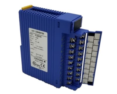Yokogawa F3AD08-1V - DISCONTINUED BY MANUFACTURER, ANALOG INPUT MODULE, 8 DIFFERENTIAL INPUTS, 0 TO 5 VDC / 1 TO 5 VDC INPUT SIGNAL RANGE