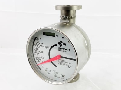 Yokogawa RAMC02-S5SS-64M2-E90244/BD/CP/SD - FLOWMETER, VARIABLE AREA, STAINLESS STEEL, W/ ELECTRONIC TRANSMITTER, 1", 230 VAC, 4-WIRE, 4-20 MA, 10-100/32-.320 KG/H