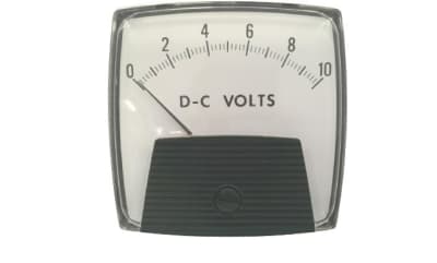 Yokogawa RTG0-1MA - DISCONTINUED BY MANUFACTURER, PANEL METER READER, 0 TO 10 D-C VOLTS