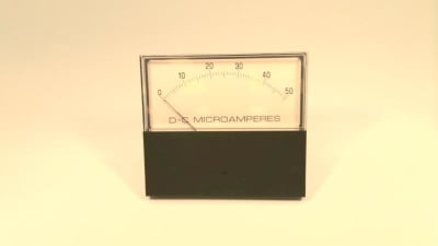 Yokogawa YE/251400CYCY - DISCONTINUED BY MANUFACTURER, PANEL METER, RANGE 0-50VADC, SCALE 0-50, D-C MIRCOAMPERS
