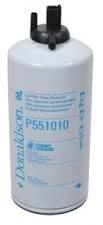 FUEL FILTER/WATER SEPARATOR, SPIN-ON TWIST&DRAIN, 1-14UN THREAD SIZE, 90MM GASKET ID, 98MM OD