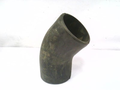 RUBBER ELBOW FITTING, 3IN ID