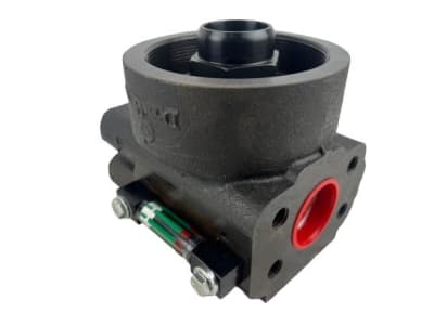 HEAD ASSEMBLY, 1 1/2 INCH, 4 BOLT, 1 1/4 INCH O-RING, NO BYPASS