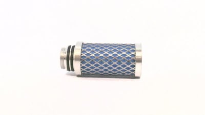 FILTER ELEMENT, AK ELEMENT MODEL, SIZE 03/10, UF THREADED END, PERBUNAN O RING, ACTIVATED CARBON MEDIA TYPE, 14301 / 304 SS INNER / OUTER CORE