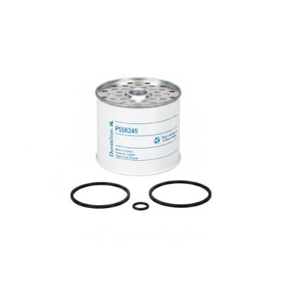 FUEL FILTER, CARTRIDGE, CELLULOSE MEDIA, 14 MICRON, SAE J1985, OUTER DIAMETER: 3.48 INCH, LENGTH: 2.8 INCH
