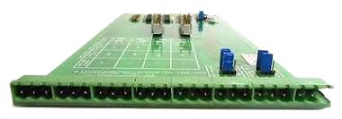 DISCONTINUED BY MANUFACTURER, COMMUNICATIONS BOARD, GREEN, 8-3 PIN COMM INPUTS, WITH PLUG IN PORT