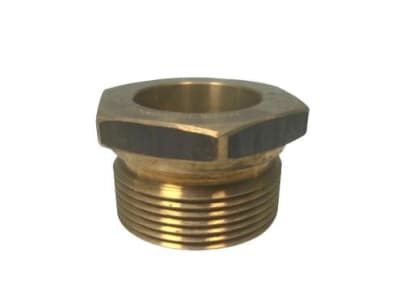 DISCONTINUED BY MANUFACTURER, SEAL BUSHING, 1.85 INCH DIAMETER, BRASS CONSTRUCTION, 1.25 INCH BORE SIZE
