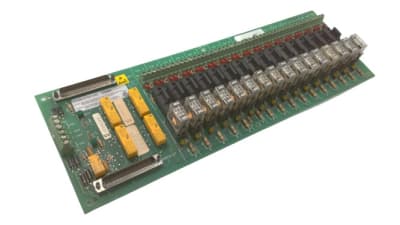 DISCONTINUED BY MANUFACTURER, OUTPUT RELAY BOARD, TERMINATION PANEL, 1.1AMP, 24VDC, 16CHANNEL