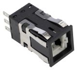 Honeywell AML Series Push Button Switch, Front Panel Mount Green, Yellow, Red, Black, 1PDT, IP67